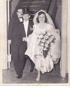 Rose and Herman Dubnick wedding